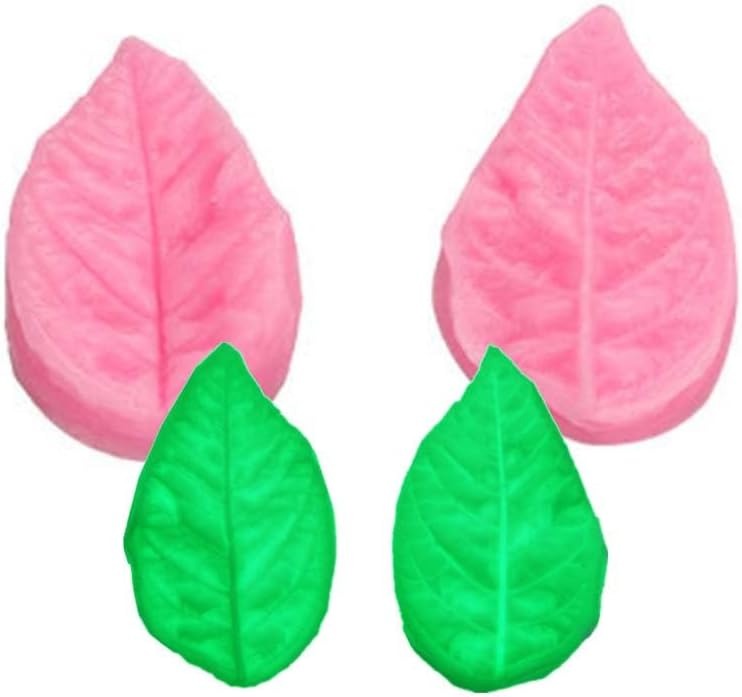 Small Leaf Viener Silicone mold - 2 pcs