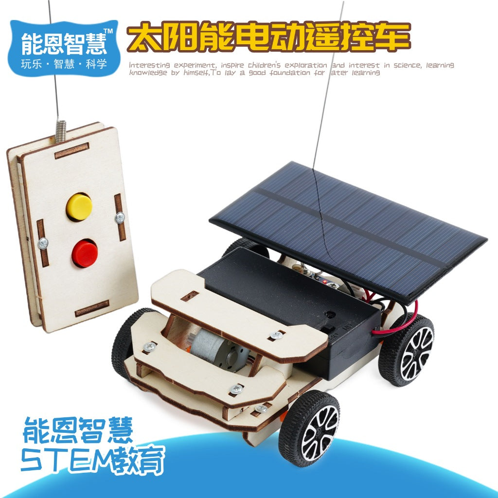 Solar Remote Control DIY Puzzle Pack STEM Toy | Science Education Set with Robotic Project | Perfect for Rbt School