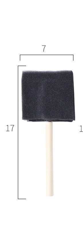 Foam Brush Tools Set for Staining, Varnishes and DIY Craft Projects