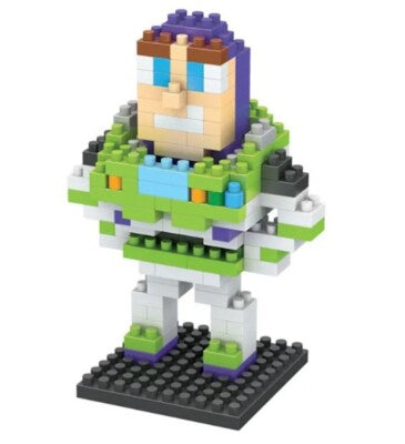 Micro Mini Nano Brick Toy Story Woody Buzz Lightyear Alien Building Blocks Toy