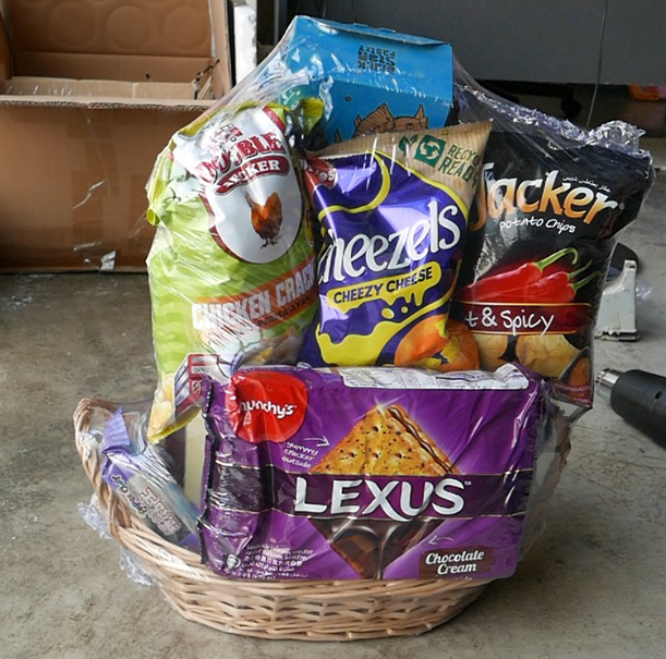 Hamper Heat Shrink Wrap Pembalut Plastic Wrap Untuk Hamper 40cm 50cm 60cm 80cm wrap roll and bag