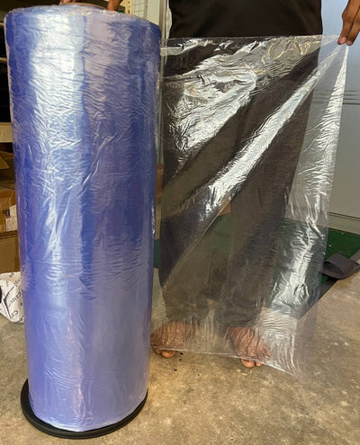 Hamper Heat Shrink Wrap Pembalut Plastic Wrap Untuk Hamper 40cm 50cm 60cm 80cm wrap roll and bag
