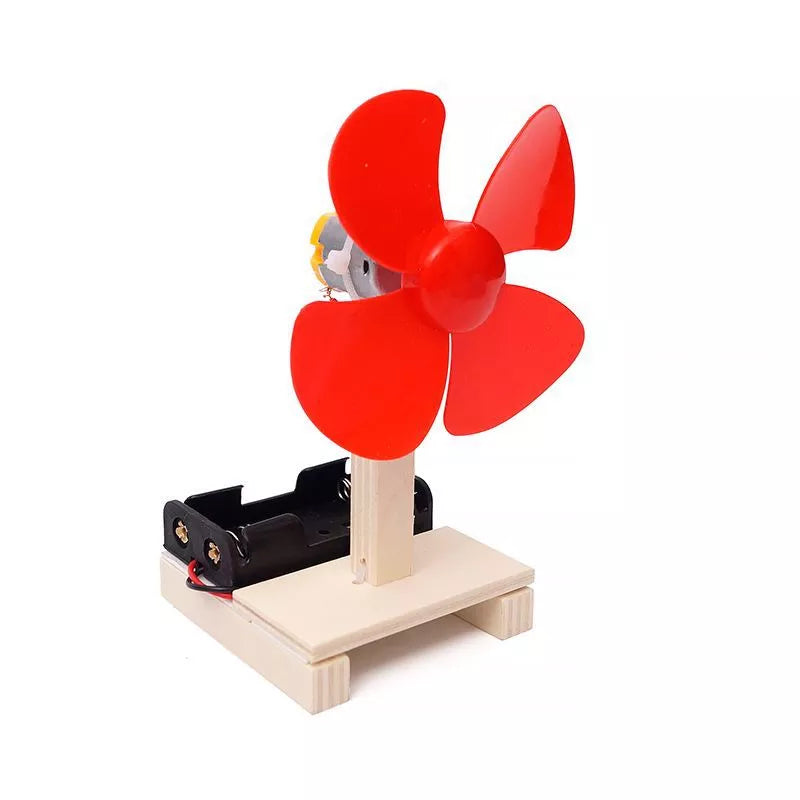 Electric Fan DIY Puzzle Pack STEM Toy | Science Education Set with Robotic Project | Perfect for Rbt School Project