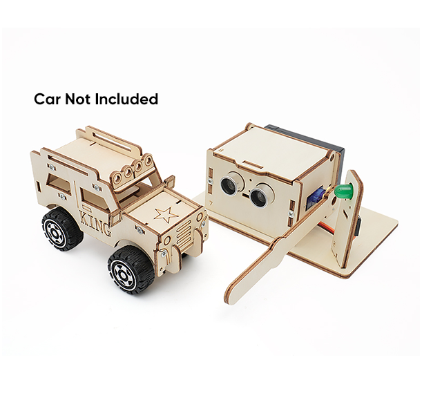 Automatic Gate DIY Puzzle Pack STEM Toy | Science Education Set with Robotic Project | Perfect for Rbt School Project