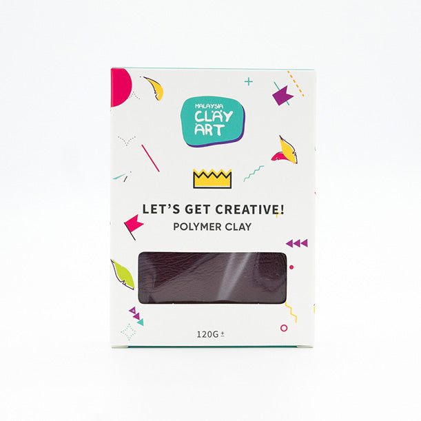 Polymer Clay 120g Malaysia Clay Art Oven Baking Clay For Earring Jewelry Miniature Keychain Tanah Liat 烘烤陶泥