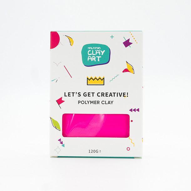 Polymer Clay 120g Malaysia Clay Art Oven Baking Clay For Earring Jewelry Miniature Keychain Tanah Liat 烘烤陶泥