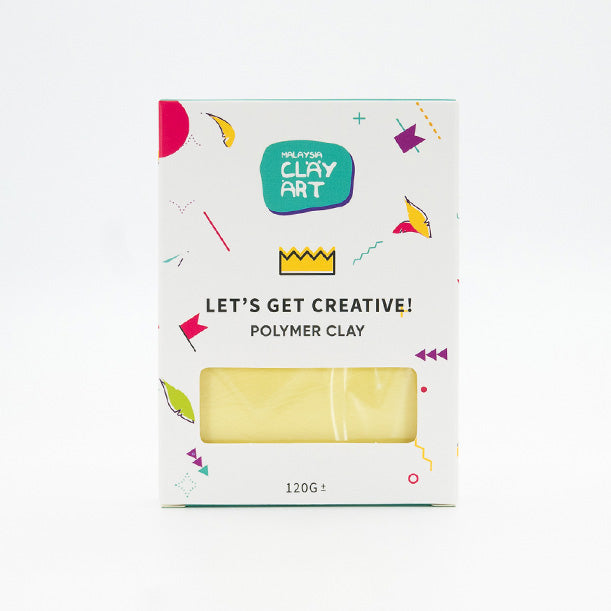 Polymer Clay 120g Malaysia Clay Art Oven Baking Clay For Earring Jewelry Miniature Keychain Tanah Liat 烘烤陶泥