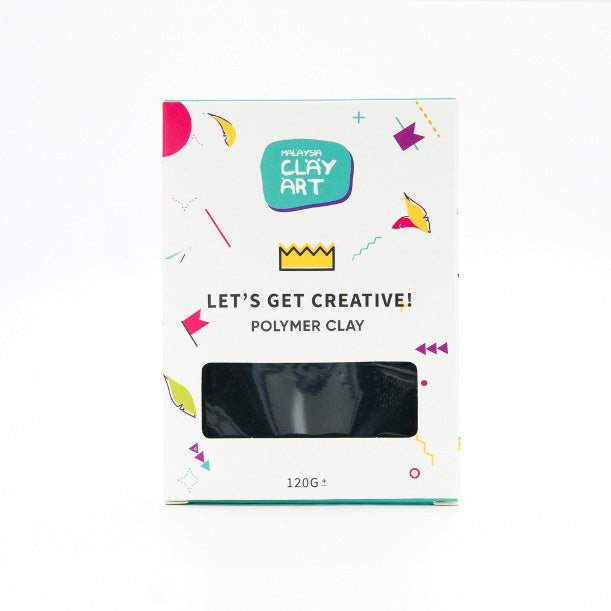 Polymer Clay 120g Malaysia Clay Art Oven Baking Clay For Earring Jewelry Miniature Keychain Tanah Liat 烘烤陶泥