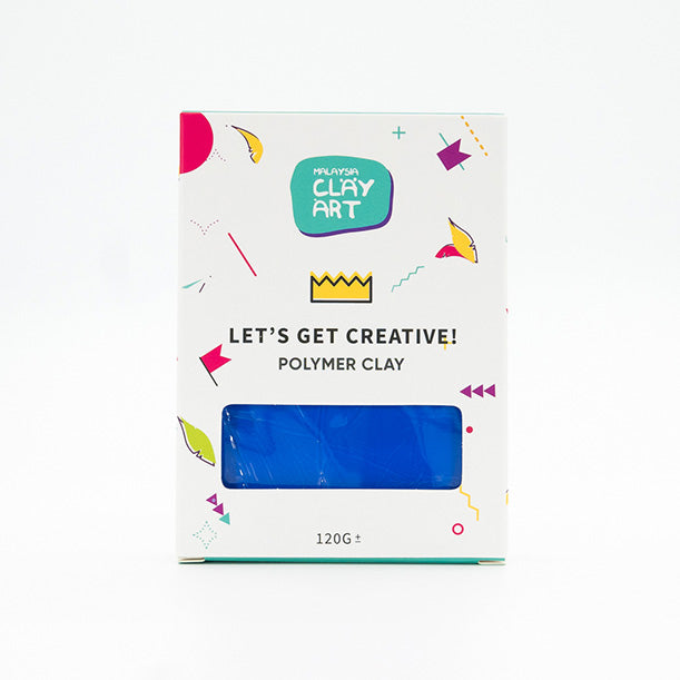 Polymer Clay 120g Malaysia Clay Art Oven Baking Clay For Earring Jewelry Miniature Keychain Tanah Liat 烘烤陶泥