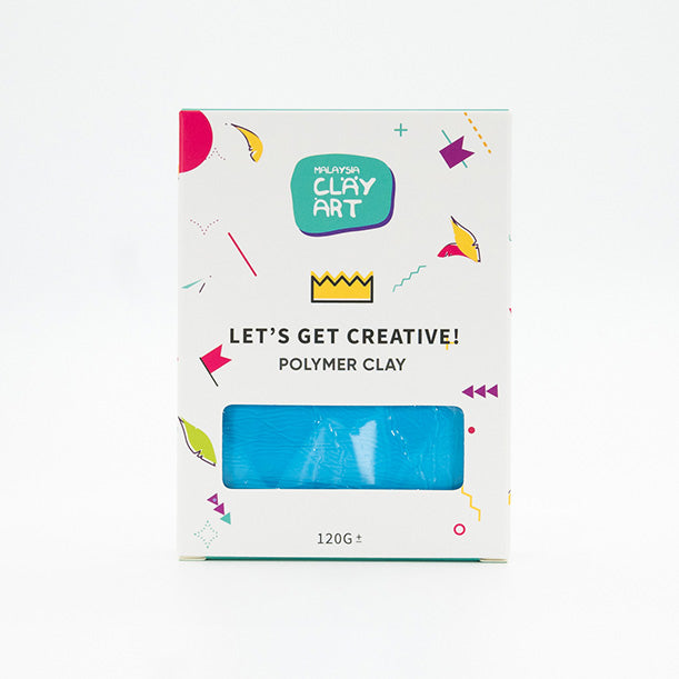 Polymer Clay 120g Malaysia Clay Art Oven Baking Clay For Earring Jewelry Miniature Keychain Tanah Liat 烘烤陶泥