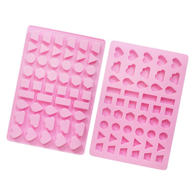 Geometric patterns silicone mold 49 cavity for gummy, chocolate, epoxy resin, uv resin making