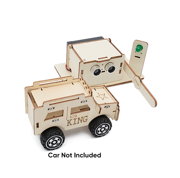 Automatic Gate DIY Puzzle Pack STEM Toy | Science Education Set with Robotic Project | Perfect for Rbt School Project