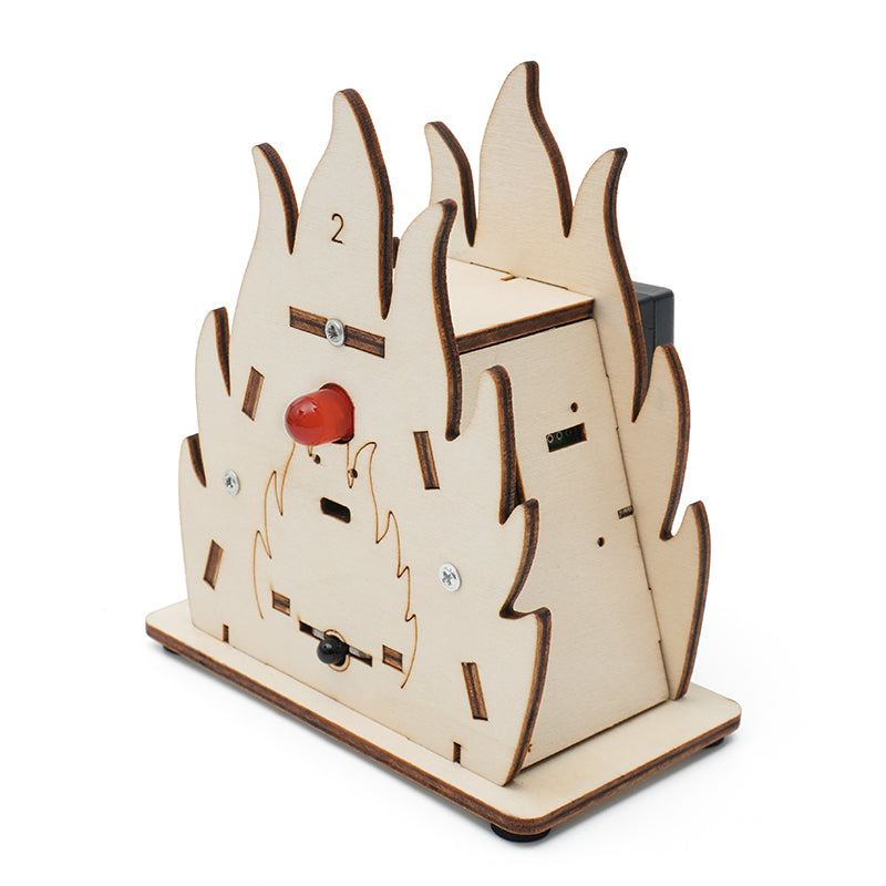 Flame Sensor DIY Puzzle Pack STEM Toy | Science Education Set with Robotic Project | Perfect for Rbt School Project