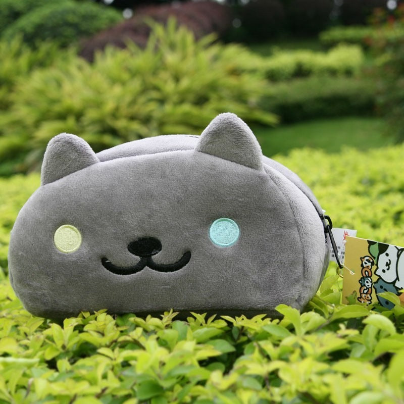 Cat Meow Fluffy Kucing Pencil Box Funny Cute Gift