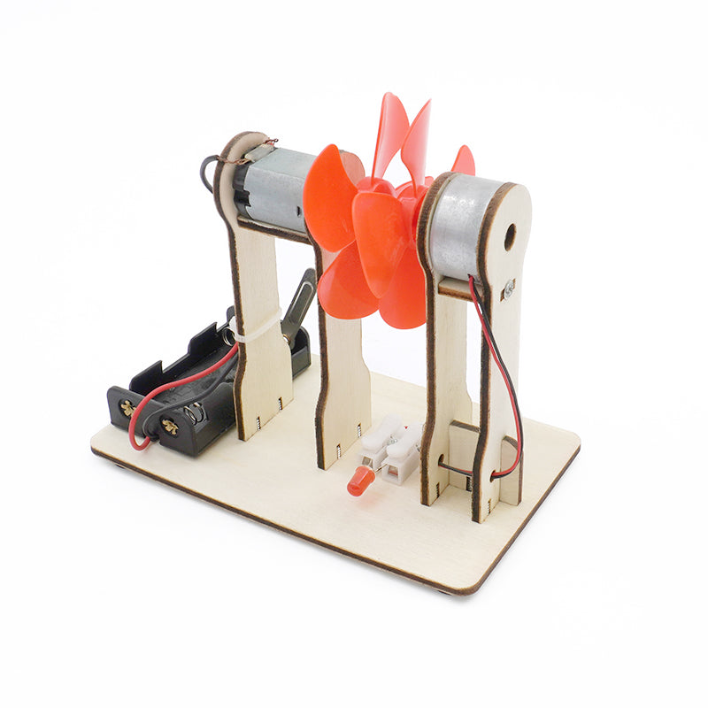 Wind Power DIY Puzzle Pack STEM Toy | Science Education Set with Robotic Project | Perfect for Rbt School Project