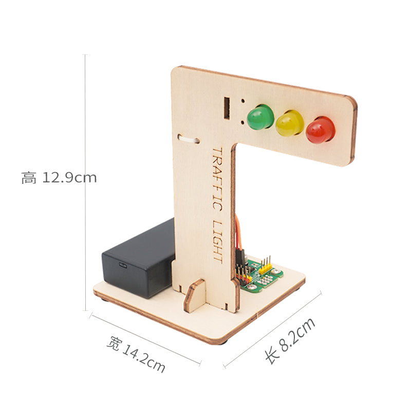 Traffic Light DIY Puzzle Pack STEM Toy | Science Education Set with Robotic Project | Perfect for Rbt School Project