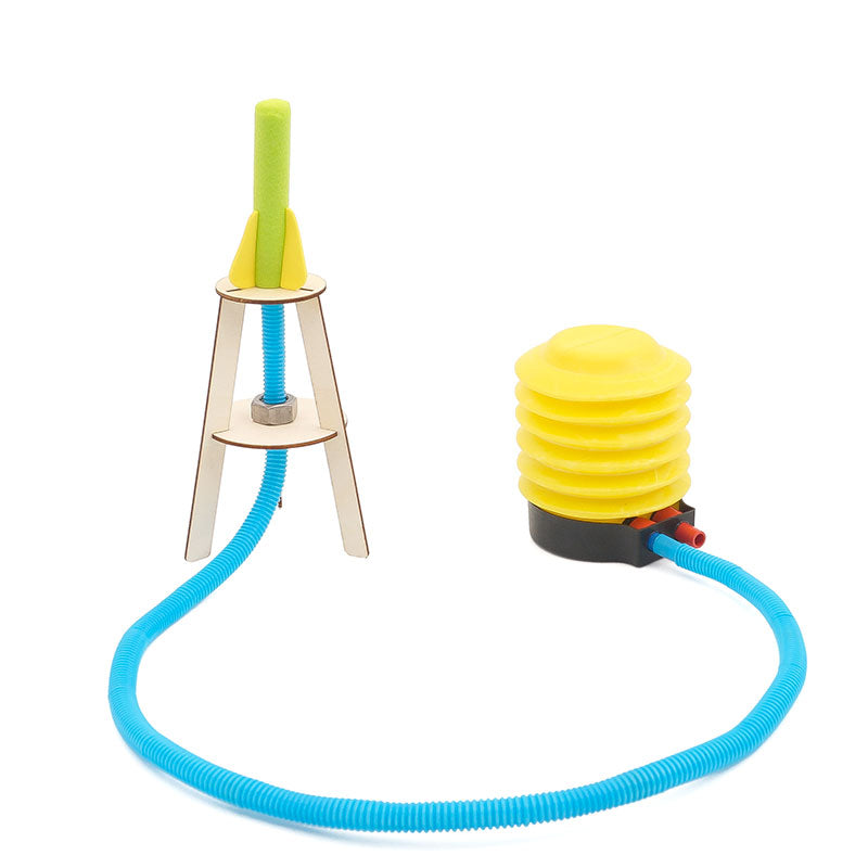 Rocket Launching DIY Puzzle Pack STEM Toy | Science Education Set with Robotic Project | Perfect for Rbt School Project