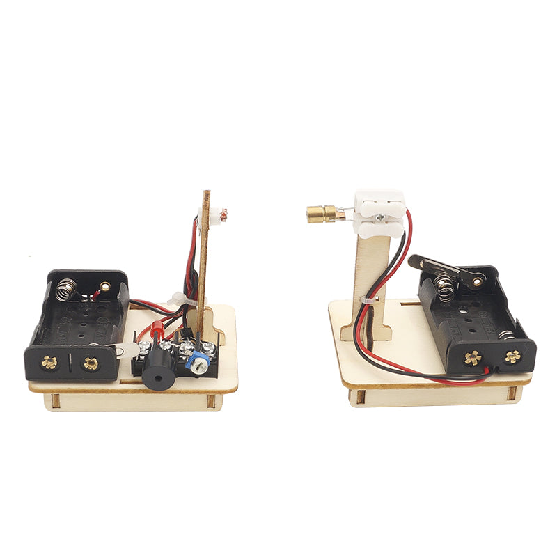 Laser Security Alarm DIY Puzzle Pack STEM Toy | Science Education Set with Robotic Project | Rbt School Projects