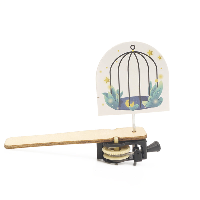 Caged Bird DIY Puzzle Pack STEM Toy | Science Education Set with Robotic Project | Rbt School Project