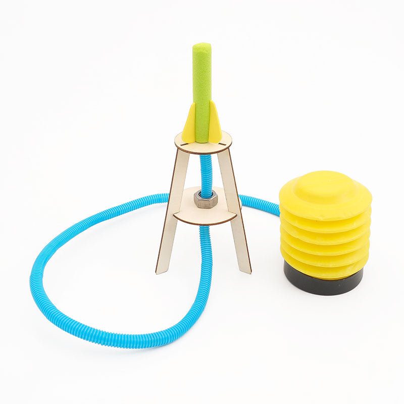 Rocket Launching DIY Puzzle Pack STEM Toy | Science Education Set with Robotic Project | Perfect for Rbt School Project