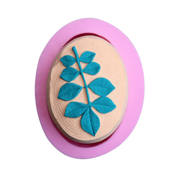 3D Leaves Soap Silicone Mold