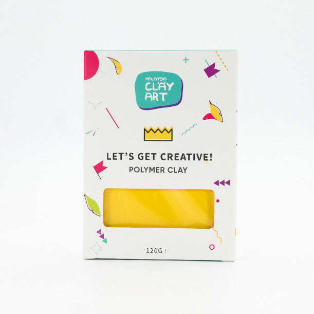 Polymer Clay 120g Malaysia Clay Art Oven Baking Clay For Earring Jewelry Miniature Keychain Tanah Liat 烘烤陶泥