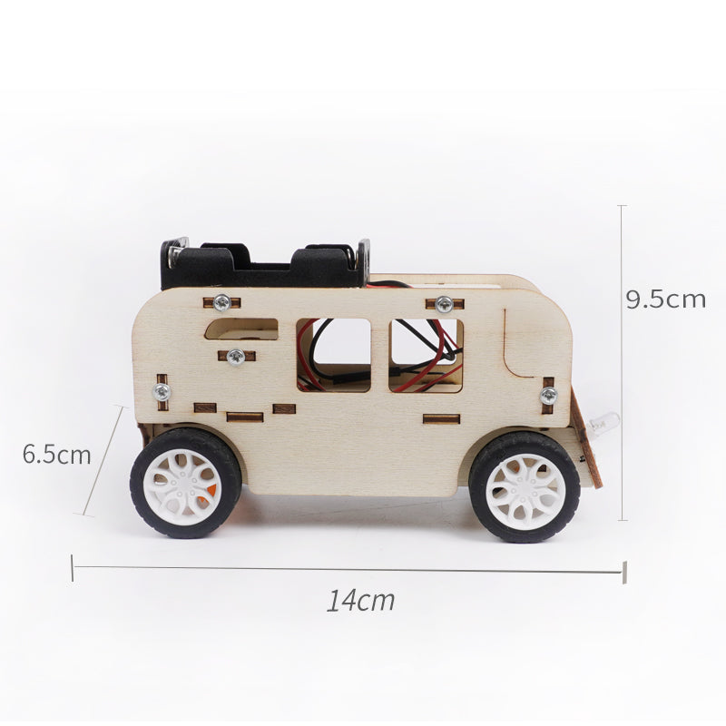 School Bus DIY Puzzle Pack STEM Toy | Science Education Set with Robotic Project | Perfect for Rbt School Projects