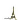 1 x DIY Zakka Vintage Eiffel Tower Charm (4.5cm)