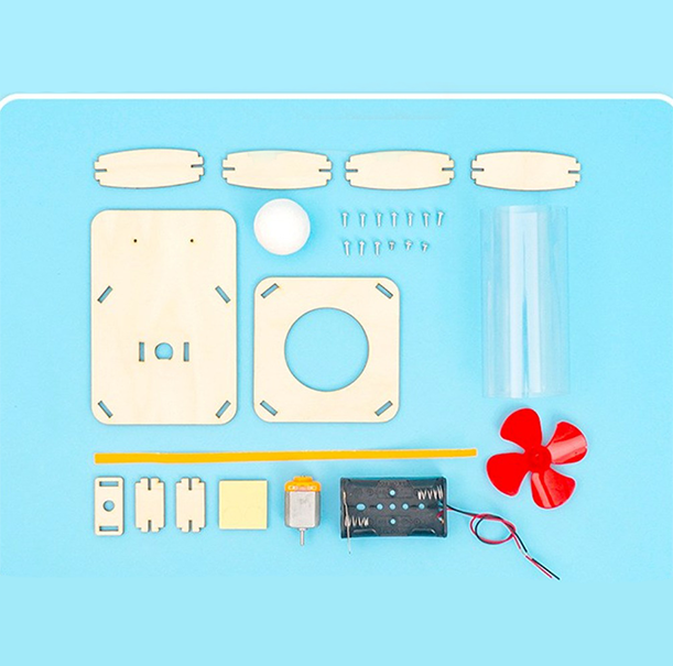 Electric suspension blowing ball DIY Puzzle Pack STEM Toy | Science Education Set with Robotic Project | Perfect for Rbt School Projects