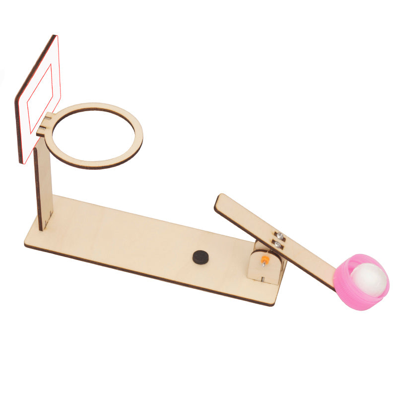 Basketball Shooting DIY Puzzle Pack STEM Toy | Science Education Set with Robotic Project | Perfect for Rbt School Projects