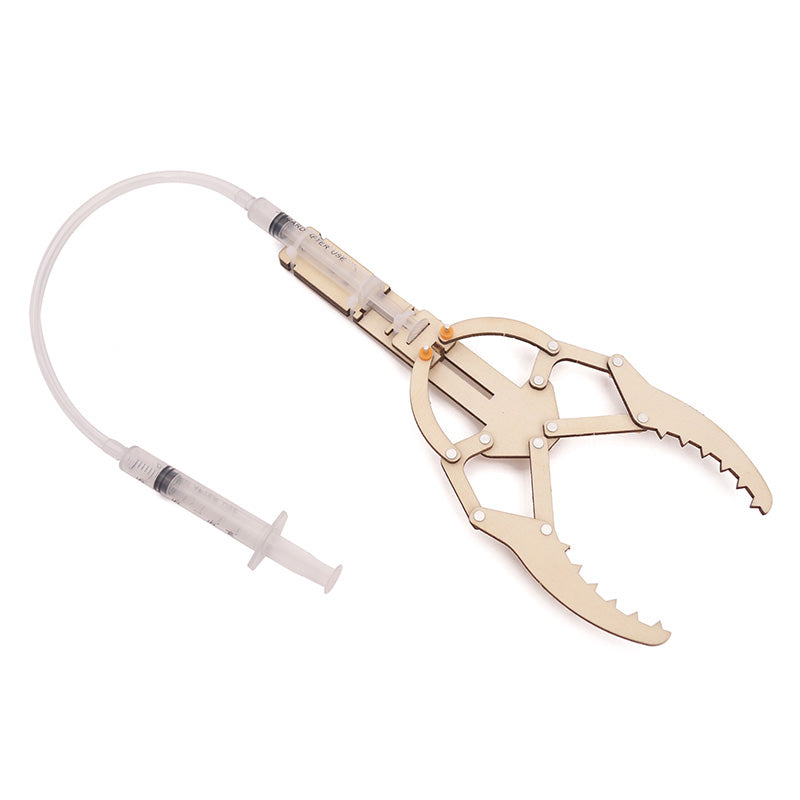 Hydraulic Mechanical Arm DIY Puzzle Pack STEM Toy | Science Education Set with Robotic Project | Perfect for Rbt School Project