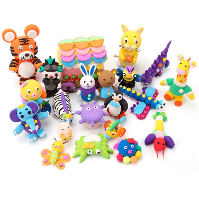 Non-Toxic Light Air Dry Clay Super Light Clay for Slime Butter - 50g Pack