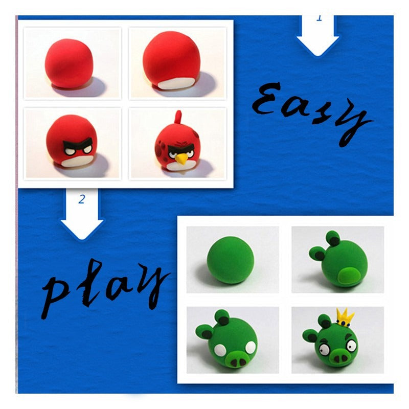 Non-Toxic Light Air Dry Clay Super Light Clay for Slime Butter - 50g Pack