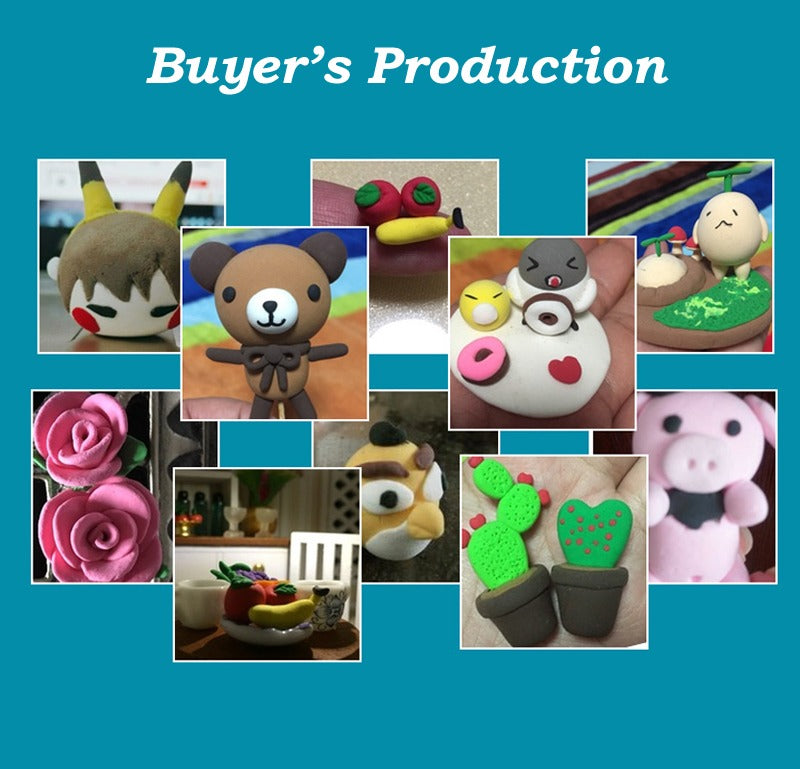 Non-Toxic Light Air Dry Clay Super Light Clay for Slime Butter - 50g Pack