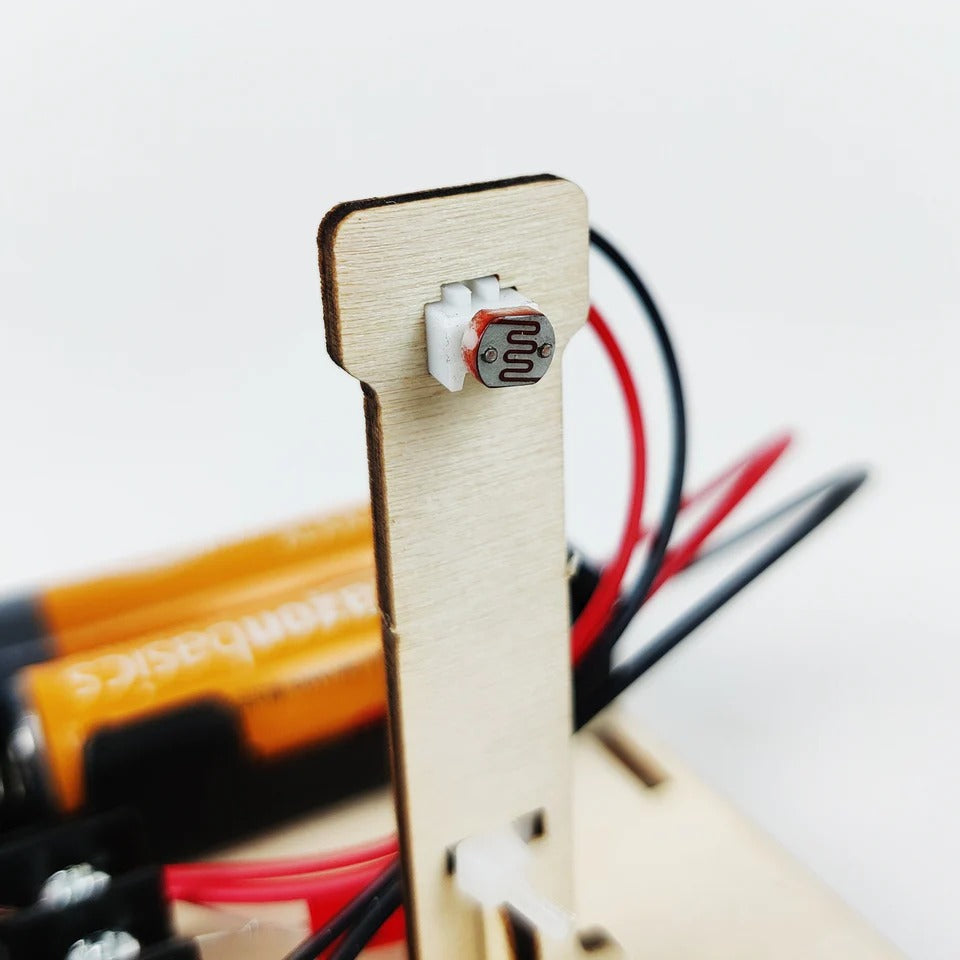 Laser Security Alarm DIY Puzzle Pack STEM Toy | Science Education Set with Robotic Project | Rbt School Projects