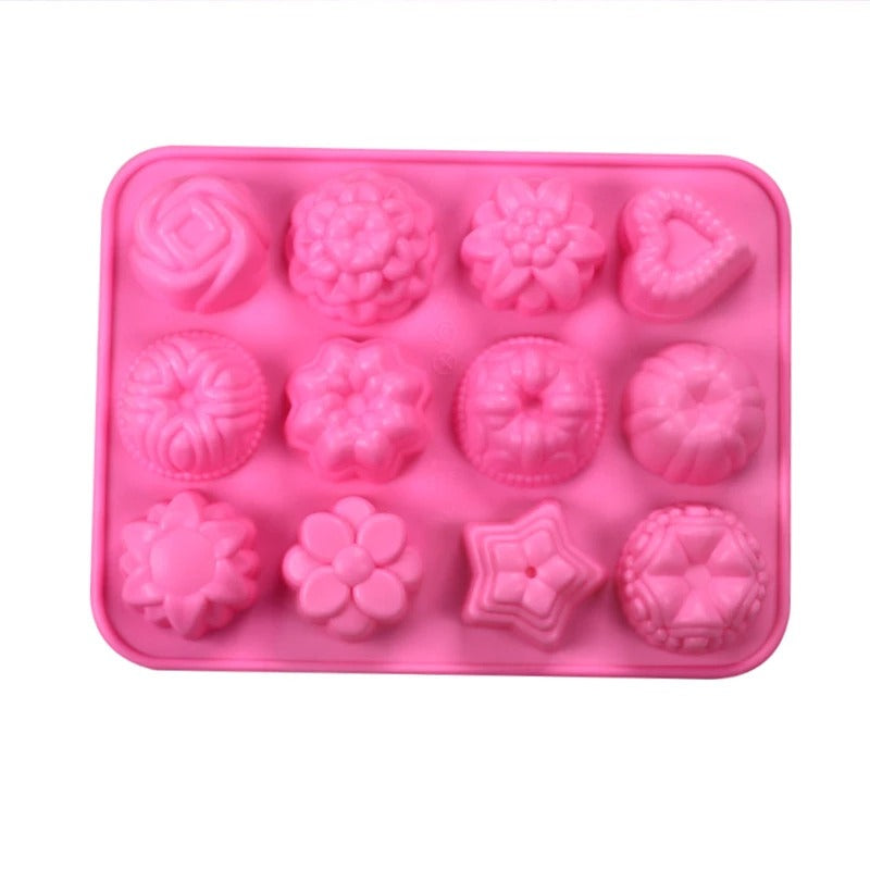 Jelly Cupcake Chocolate Soap Silicone Mold