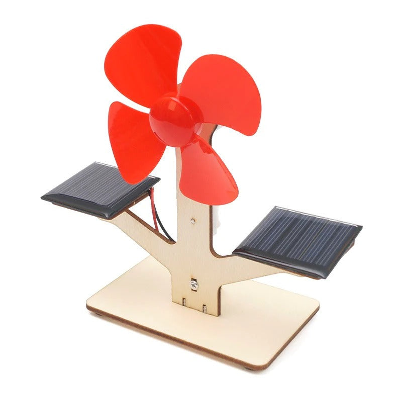 Solar Fan DIY Pack STEM Toy Kids Science Education Set Rbt Projek Sekolah