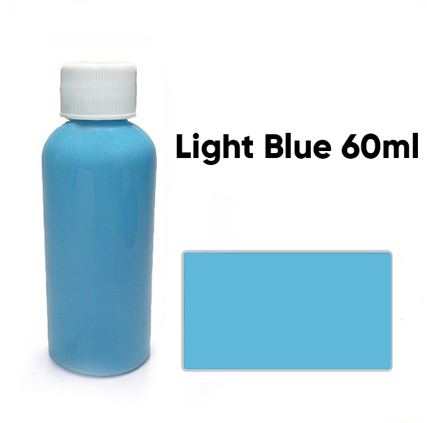 DIY Fluid Bear brick Handmade Keychain Custom Color Self Painting Bear Brick Fluid Art Bear