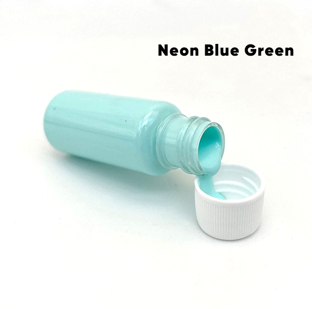 DIY Fluid Bear brick Handmade Keychain Custom Color Self Painting Bear Brick Fluid Art Bear