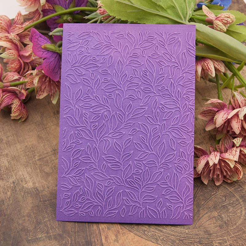 DIY Plastic Bump Embossing Template Stencil Folder for Album Scrapbooking Paper Art Craft Decoration