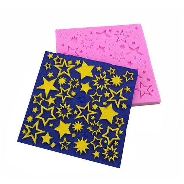 Star Texture Matt Sutton Slice Silicone Mold