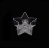 Creative star square round love shape plastic candle mold