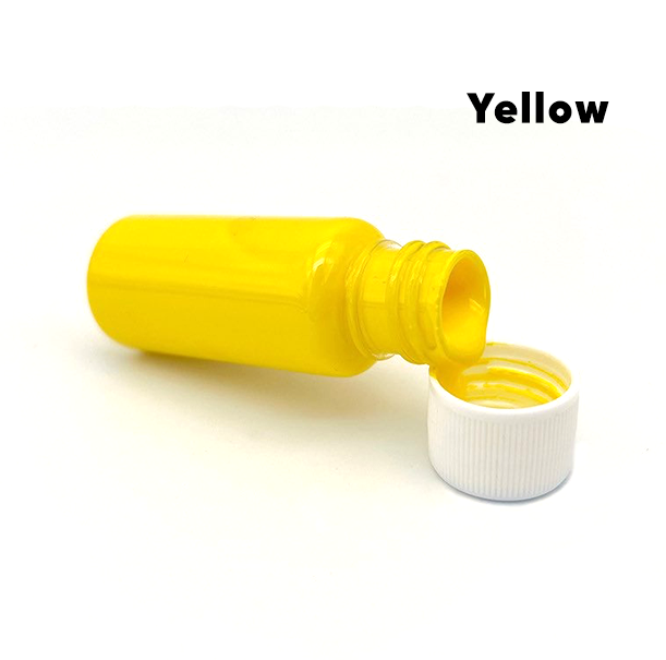 DIY Fluid Bear brick Handmade Keychain Custom Color Self Painting Bear Brick Fluid Art Bear