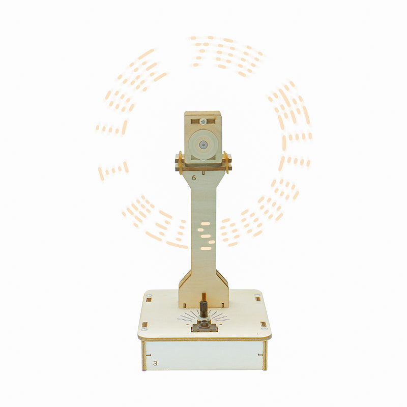 Rotating Led DIY Puzzle Pack STEM Toy | Science Education Set with Robotic Project | Perfect for Rbt School Projects