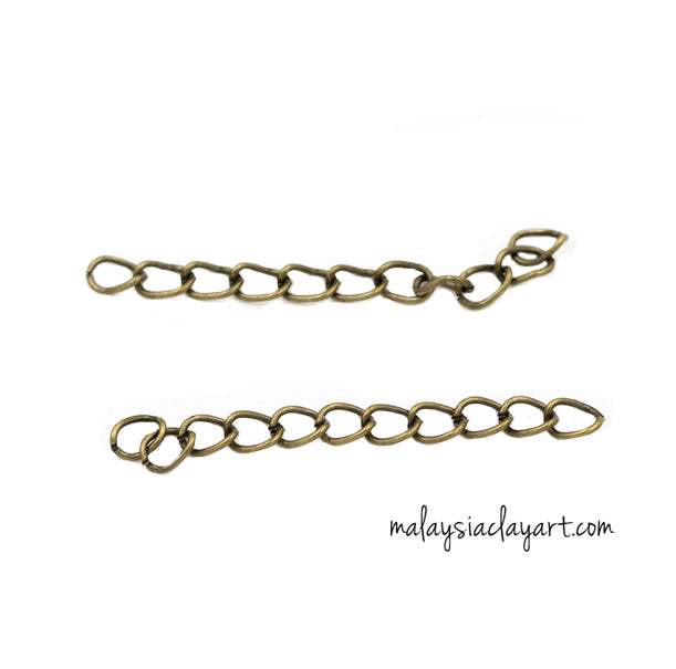 10 x Chain Extension 6cm - 7cm