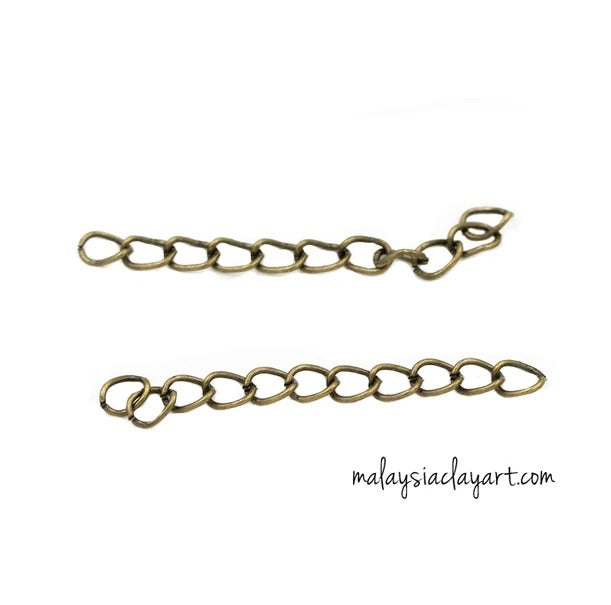 10 x Chain Extension 6cm - 7cm