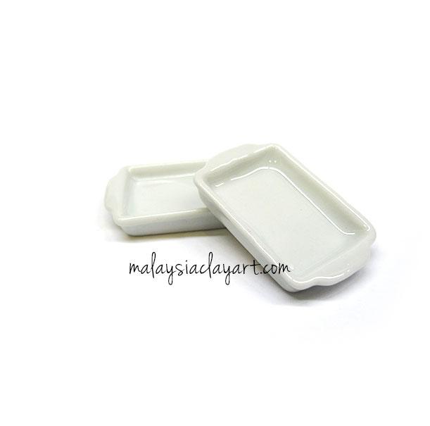 1 x Mini Ceramic Tray (4cm)