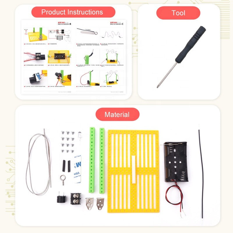 Crossfire DIY Pack STEM Toy Kids Science Education Set Rbt Projek Sekolah