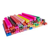 50 x Assorted Ribbon Polymer Clay Canes Bulk Wholesale