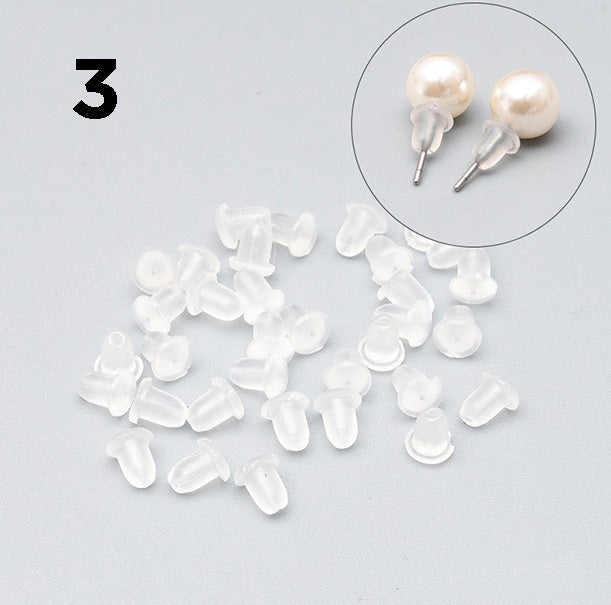 Earring Stud 20pcs, DIY Earrings Accessories for diy earrings making
